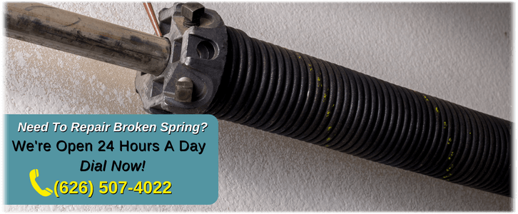 Broken Garage Door Spring Repair EI Monte CA